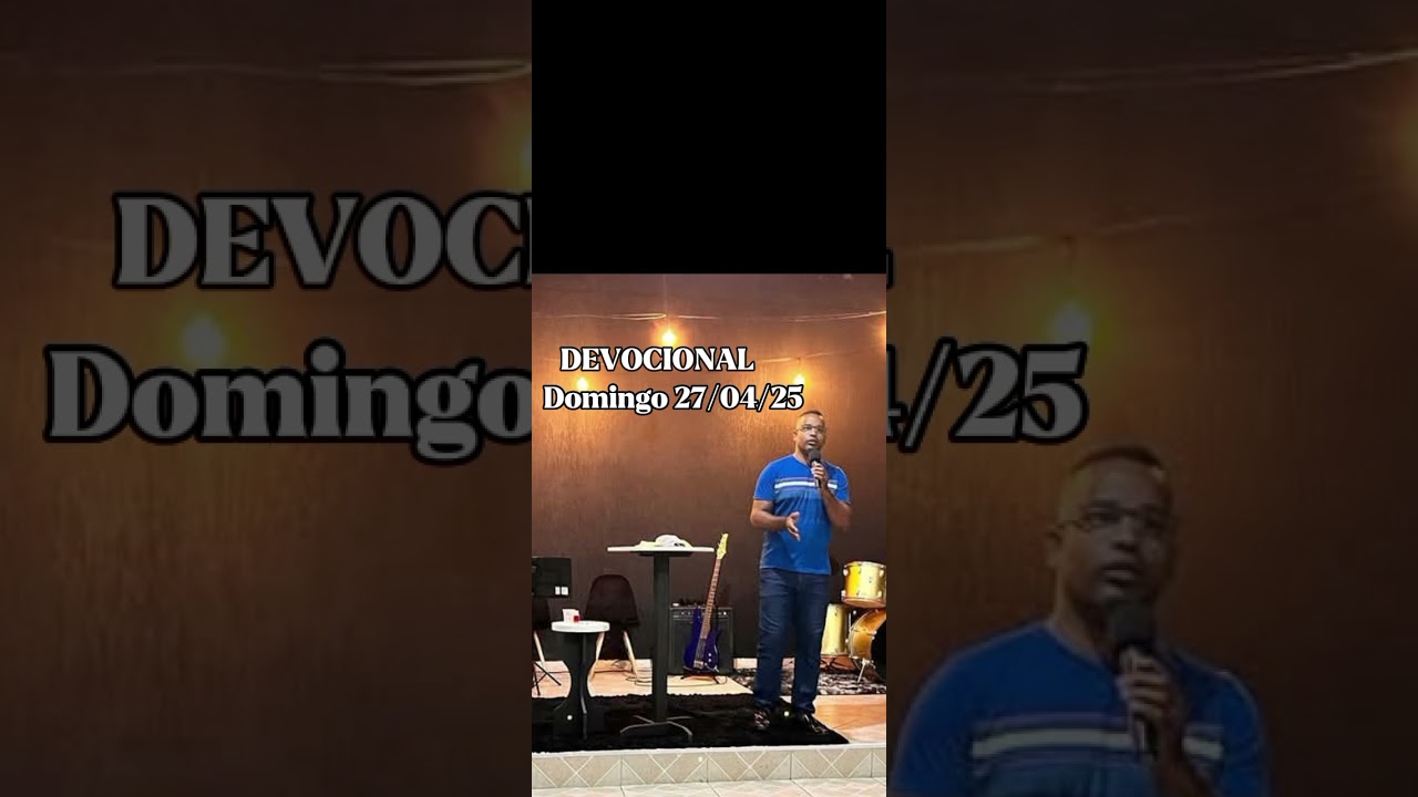 Devocional Diário Comunidade Cristã Nova Itariri 27/04/2025