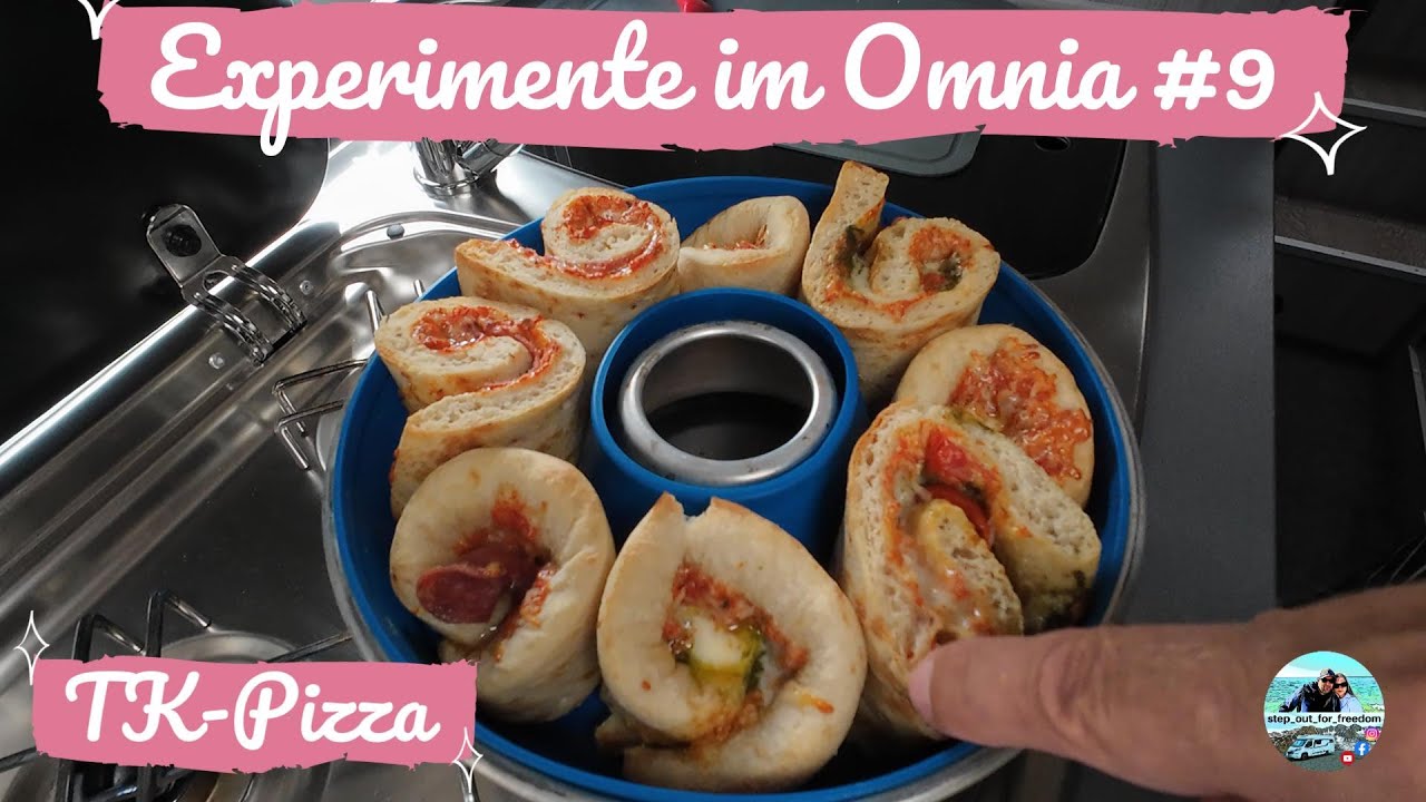Wir experimentieren mit dem Omnia #9 | TK-Pizza | #vanlife