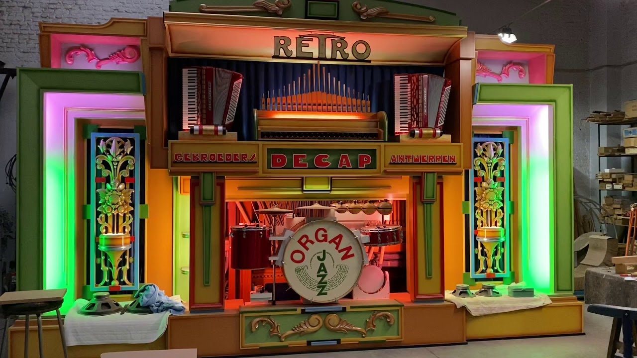 Gebr. Decap Antwerpen - 92 key dance organ Retro