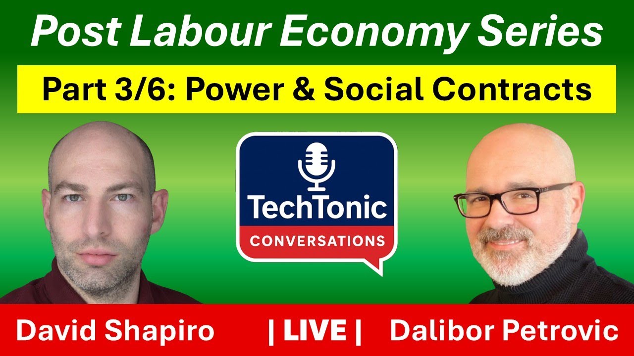 The Social Contract is Breaking: David Shapiro on AI, Economic Collapse, and Capitalism 2.0