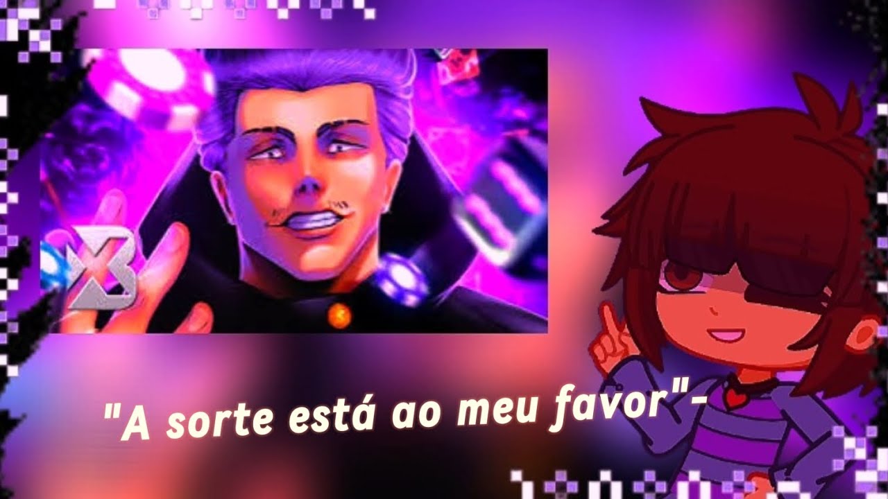 Undertale...Família real reagindo ao rap Dia de sorte (Hakari/BLXCK) Frisk AS.