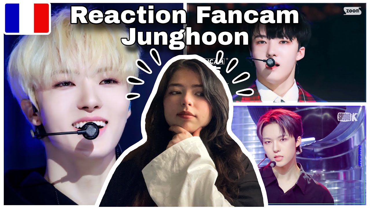 Reaction Junghoon Fancam “Rockstar” + “Breathe” + “Superpower” [FR 🇫🇷]