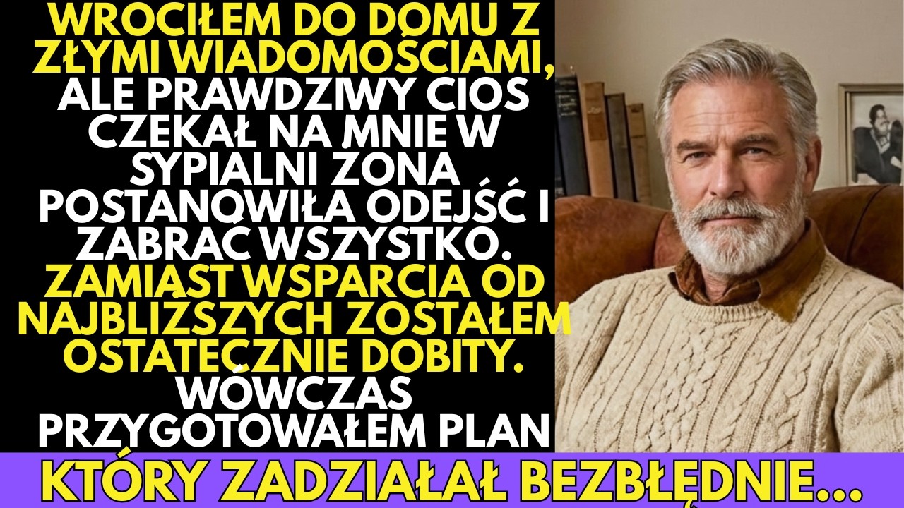 Żona postanowiła ODEJŚĆ dokładnie w momencie, gdy byłem na samym DNIE. Ale miałem plan
