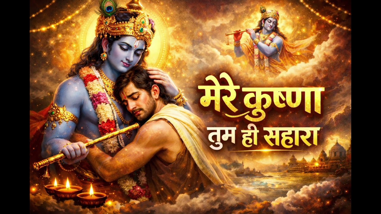 Mere Krishna Tum Hi Sahara 🙏 | Heart Touching Krishna Bhajan | Bhakti Song