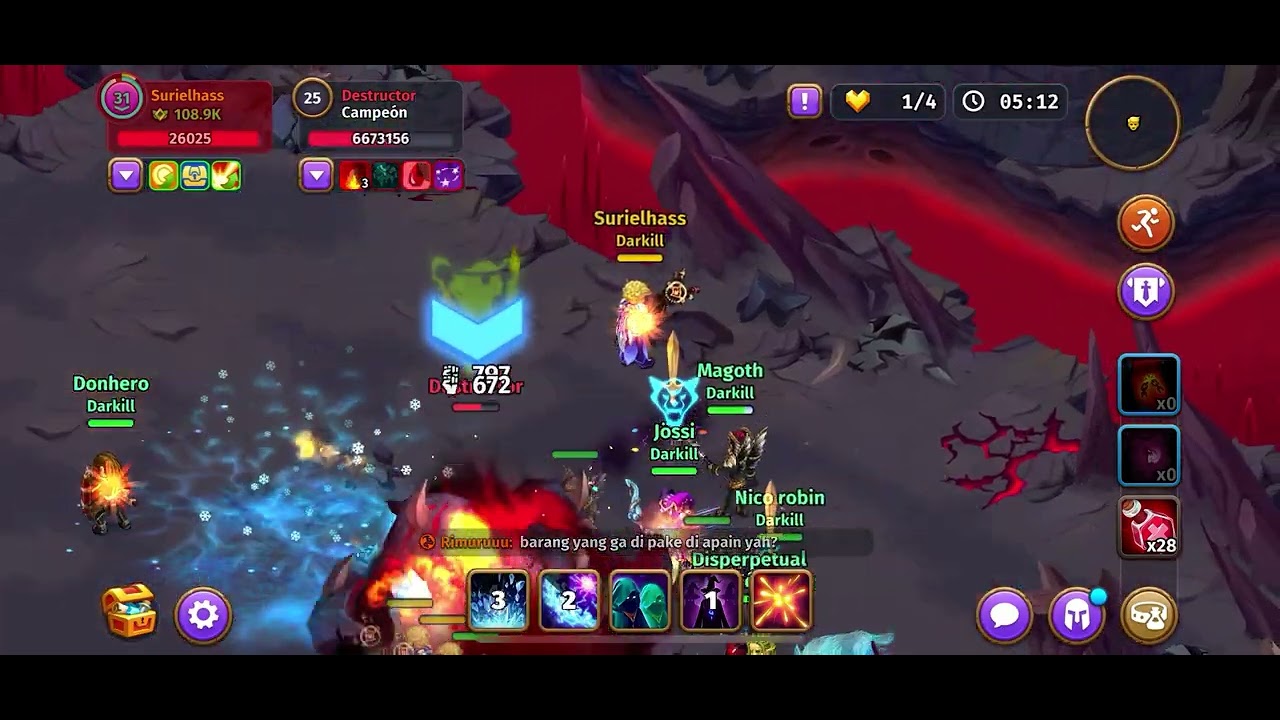 Skylore MMORPG - DARKILL Guild - Raid - Destroyer - Hard