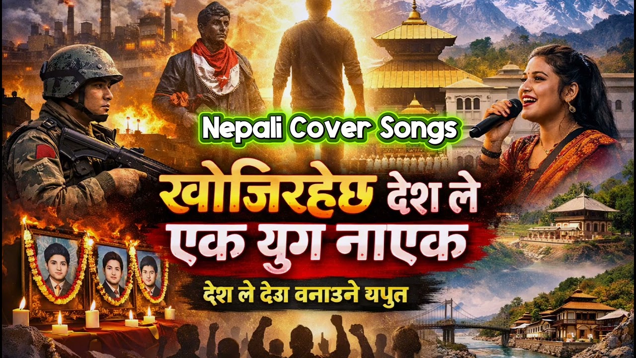 KHOJI RAHECHHA DESHLE⭐खोजिरहेछ देशले एक युग नायक ⭐ SANTOSH SHRESTHA⭐YUBARAJ DAHAL⭐ Nepali Cover Song