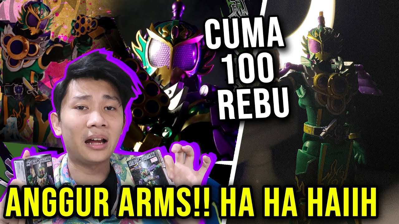 🍇 ANGGUR MANIS HAIIH! FIGURE KAMEN RIDER RYUGEN DI GAIM RTV CUMA 100 RIBU, TAPI DETIL SEGURIH SHF?