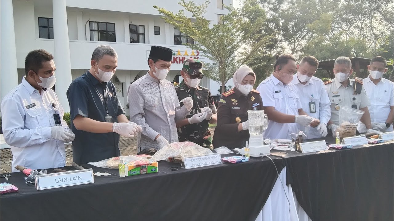 Pemusnahan Barang Bukti