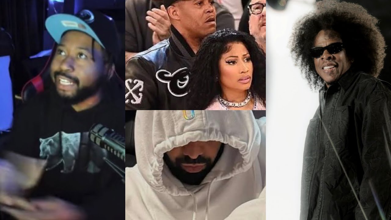 Part2.! Akademiks reacts to Jay Z dissing Drake, Nicki Minaj & addressing MAGA his connections