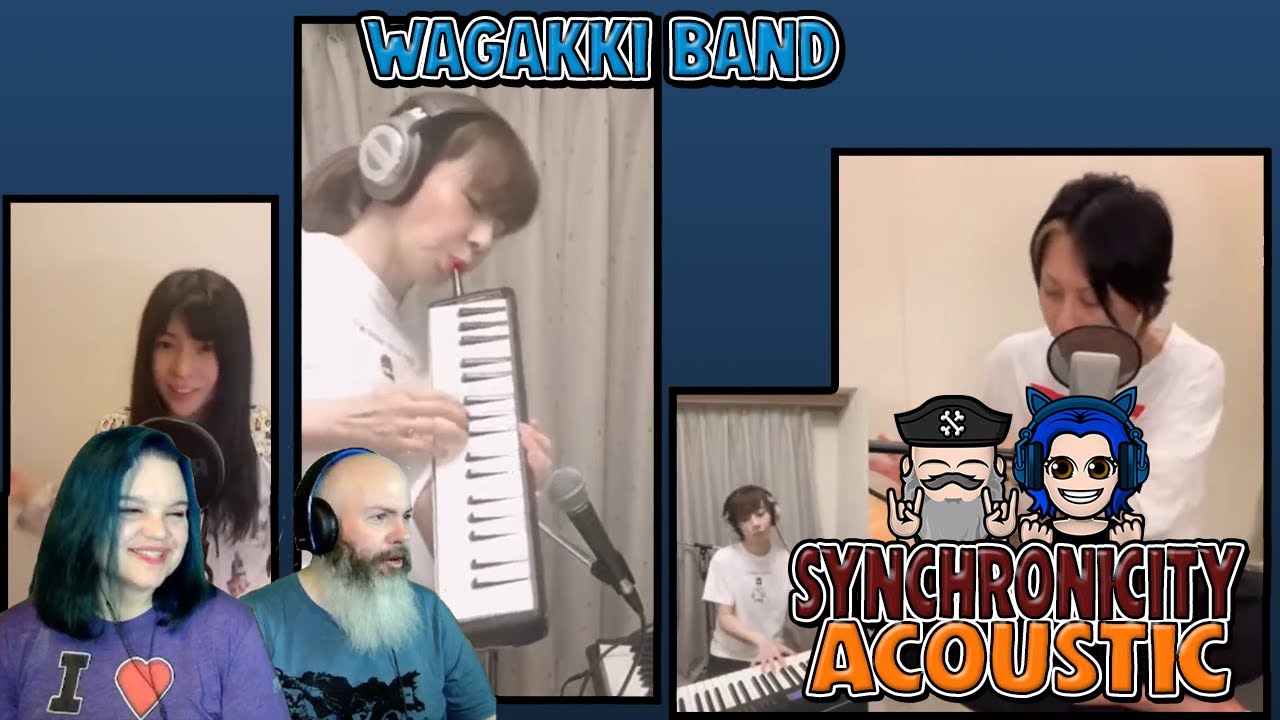 Wagakki Band Synchronicity Acoustic Reaction | Captain FaceBeard and Heather React