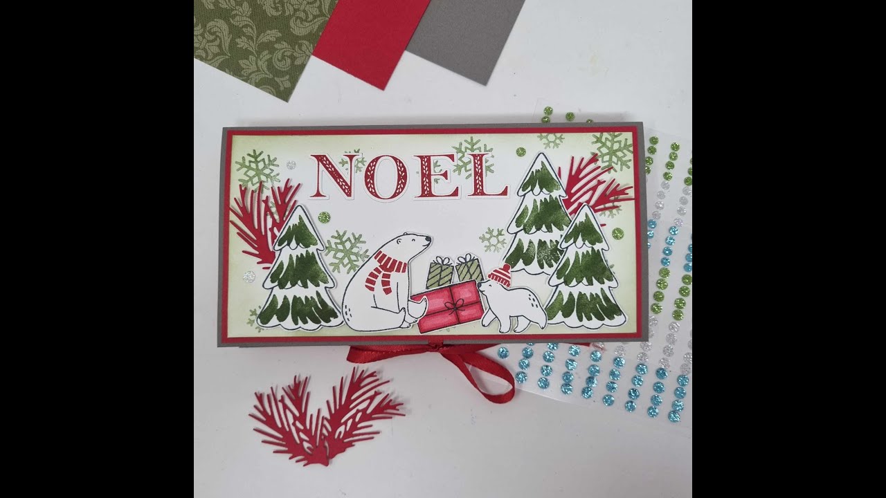 Live pochette thé et chocolat spécial Noël Stampin'Up