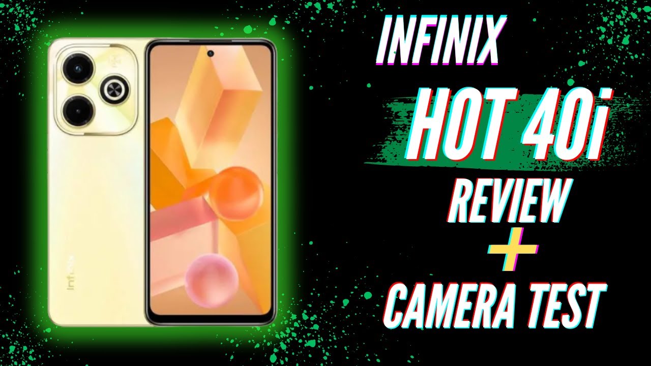 Распаковка Infinix Hot 40i | Особенности | Тест камеры