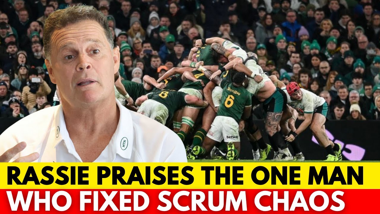 🚨RASSIE FINALLY SPEAKS: WHY SCRUMS ARE BEING REFFED BETTER | SPRINGBOKS NEWS