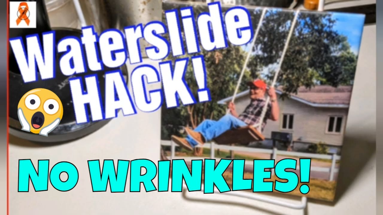 Applying Waterslide Decals and a HACK! #Plasti-Dip