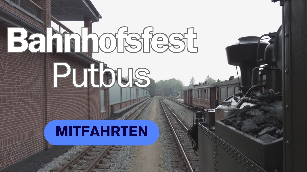 Das Bahnhofsfest in Putbus 2024 | Mitfahrten