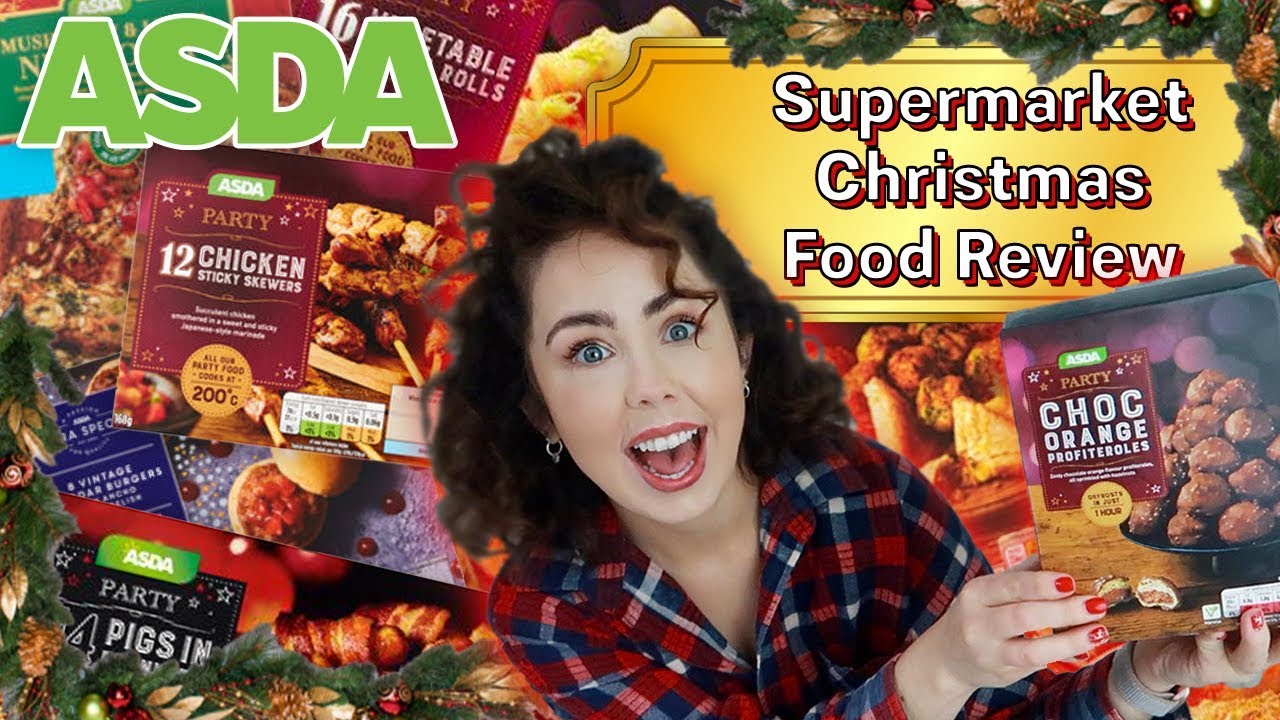 I Tried Eating SUPERMARKET CHRISTMAS Food For 24 HOURS! Okay WOW!! Taste Test UK