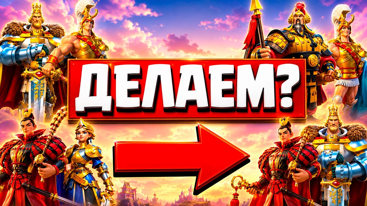 Решаем что сделать с КАВАЛЕРИЕЙ В 2026 ч.1 | Первые впечатления | Rise Of Kingdoms
