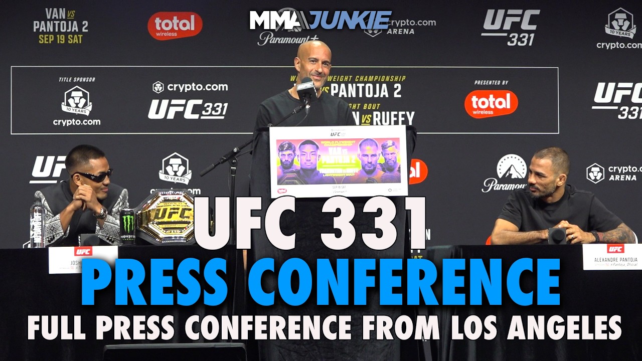 UFC 331 press conference: Joshua Van believes he'll be the 'greatest of all time'