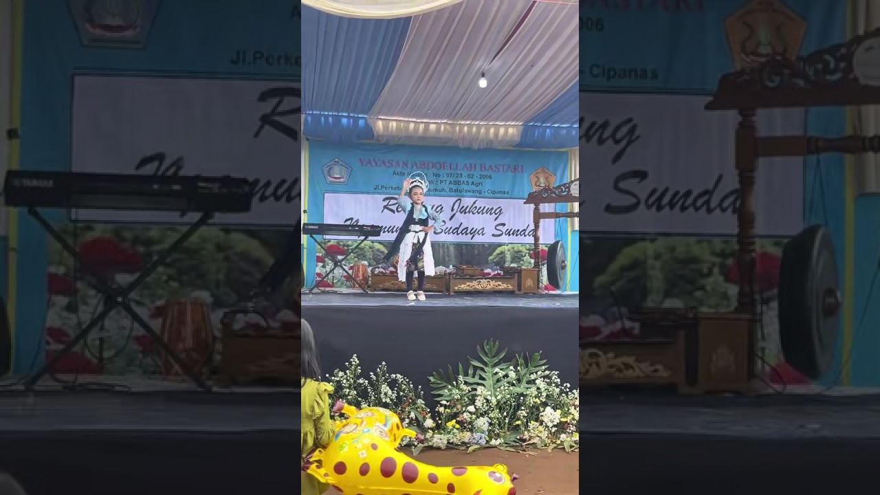 Kembang tanjung oleh Alma waktu kelas 1 SD 🙏🏻 di MA Abdoellah Bastari 