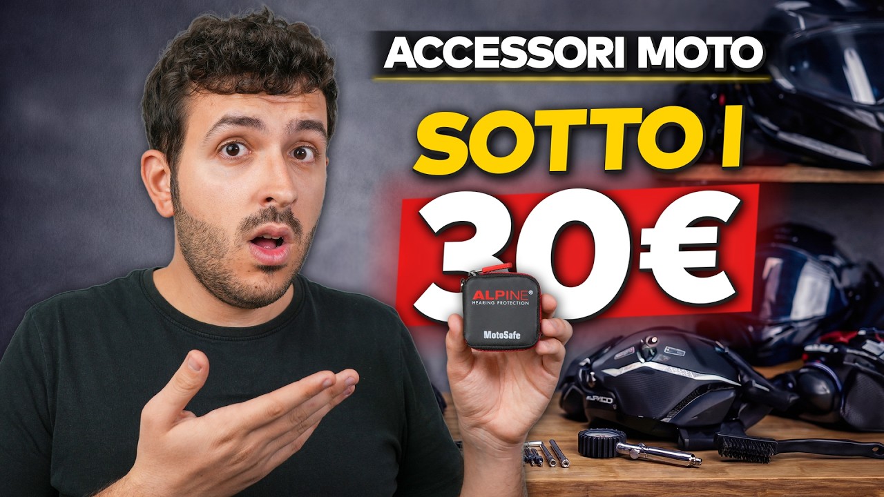 10 ACCESSORI MOTO ECONOMICI da Amazon che (forse) non conosci