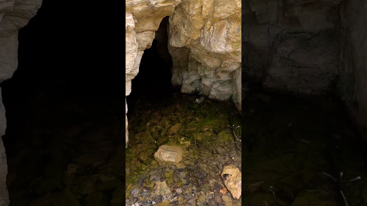 found a cave in Poland😳#nature #live #mountains #park #walkthrough #poland #europe #adventure