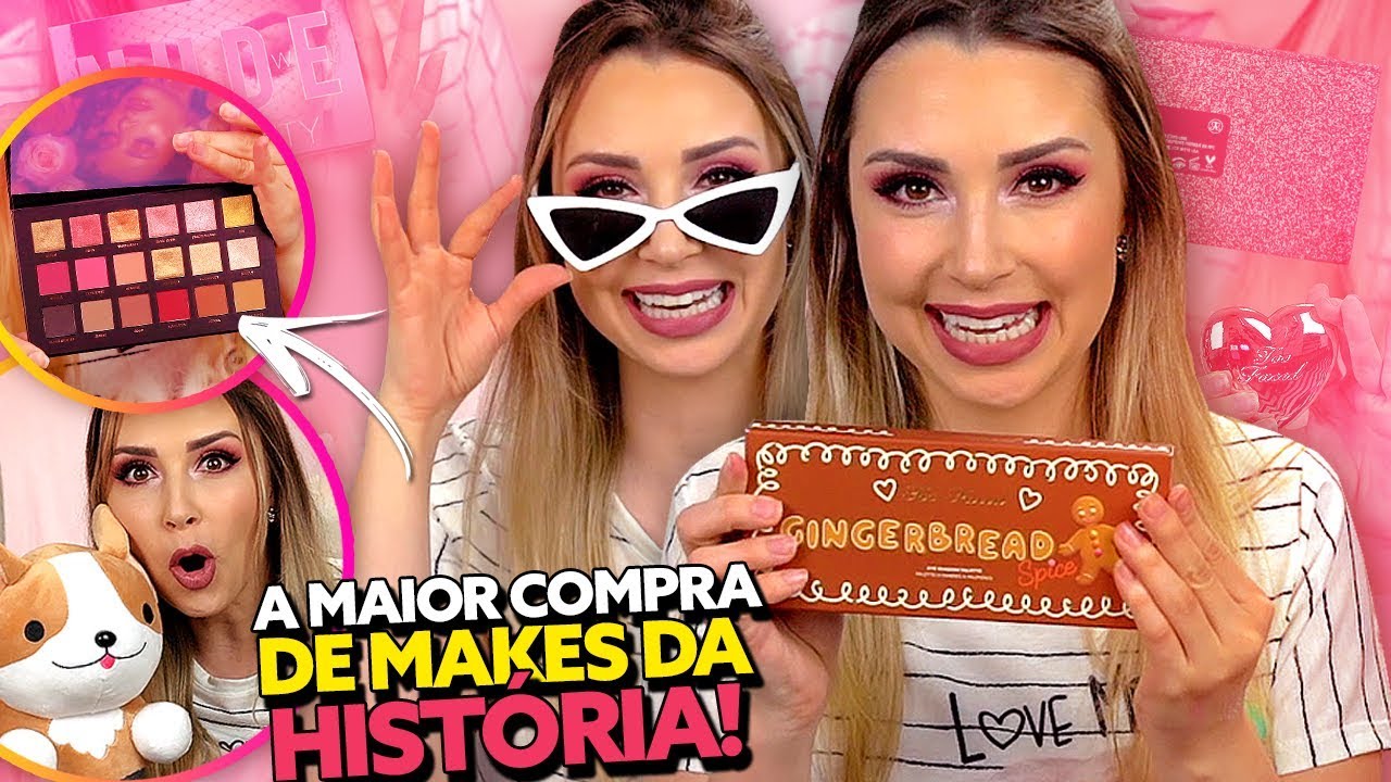 VOLTEI FALIDA NAS COMPRINHAS DOS EUA - MUITA MAKE!!