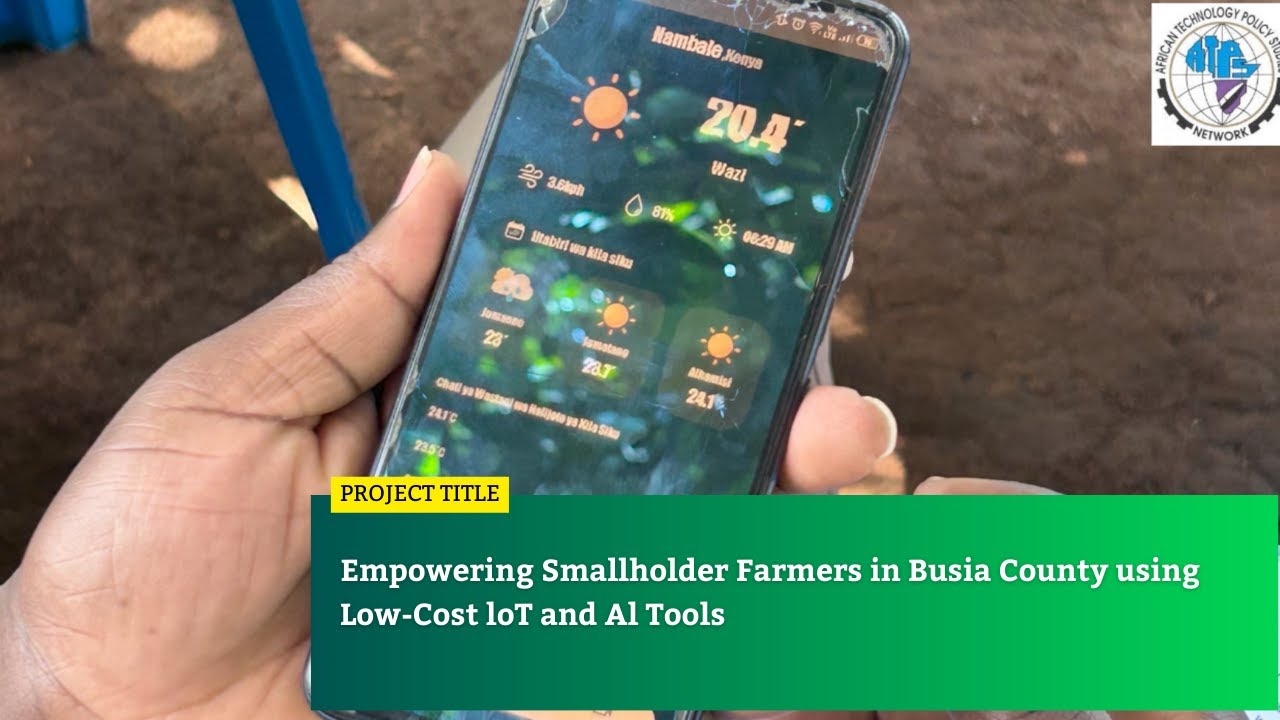 Empowering Smallholder Farmers in Busia County using Low-Cost loT  and Al Tools