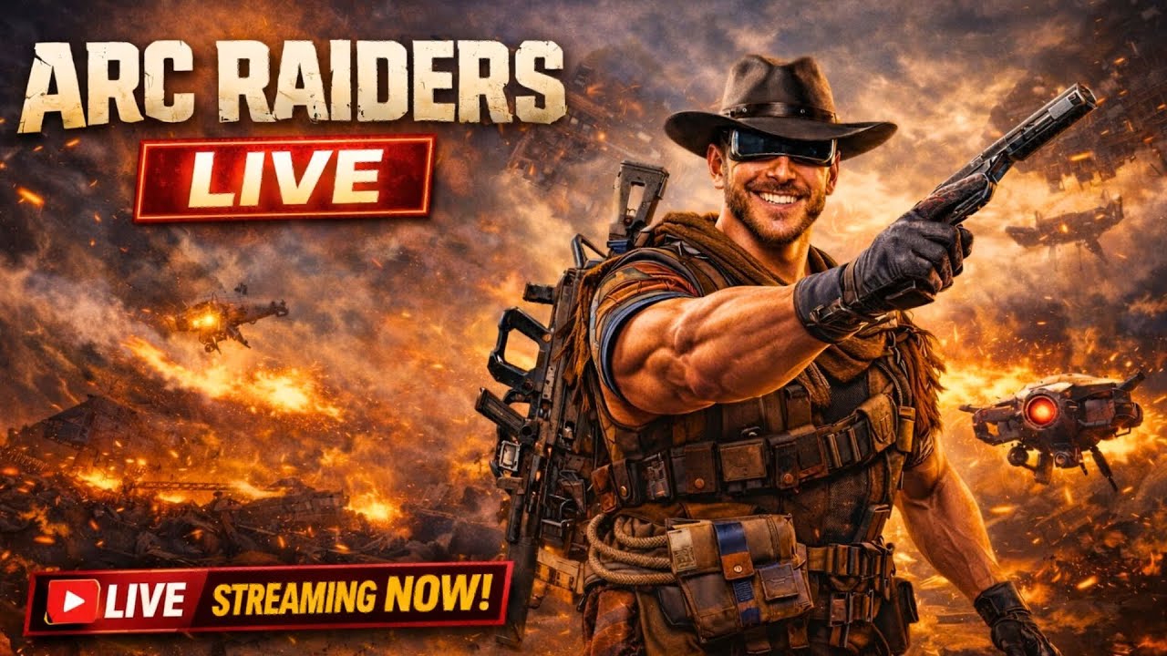 🔴 Live - ARC Raiders! | Merlin The Demigod of Festivities (Portrait)