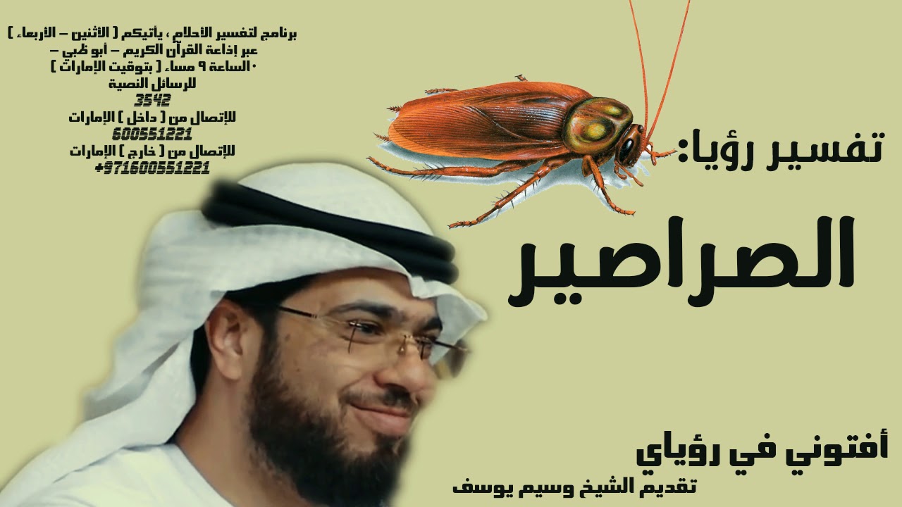 رؤيا الصراصير - تفسير الأحلام الشيخ وسيم يوسف waseem yousef