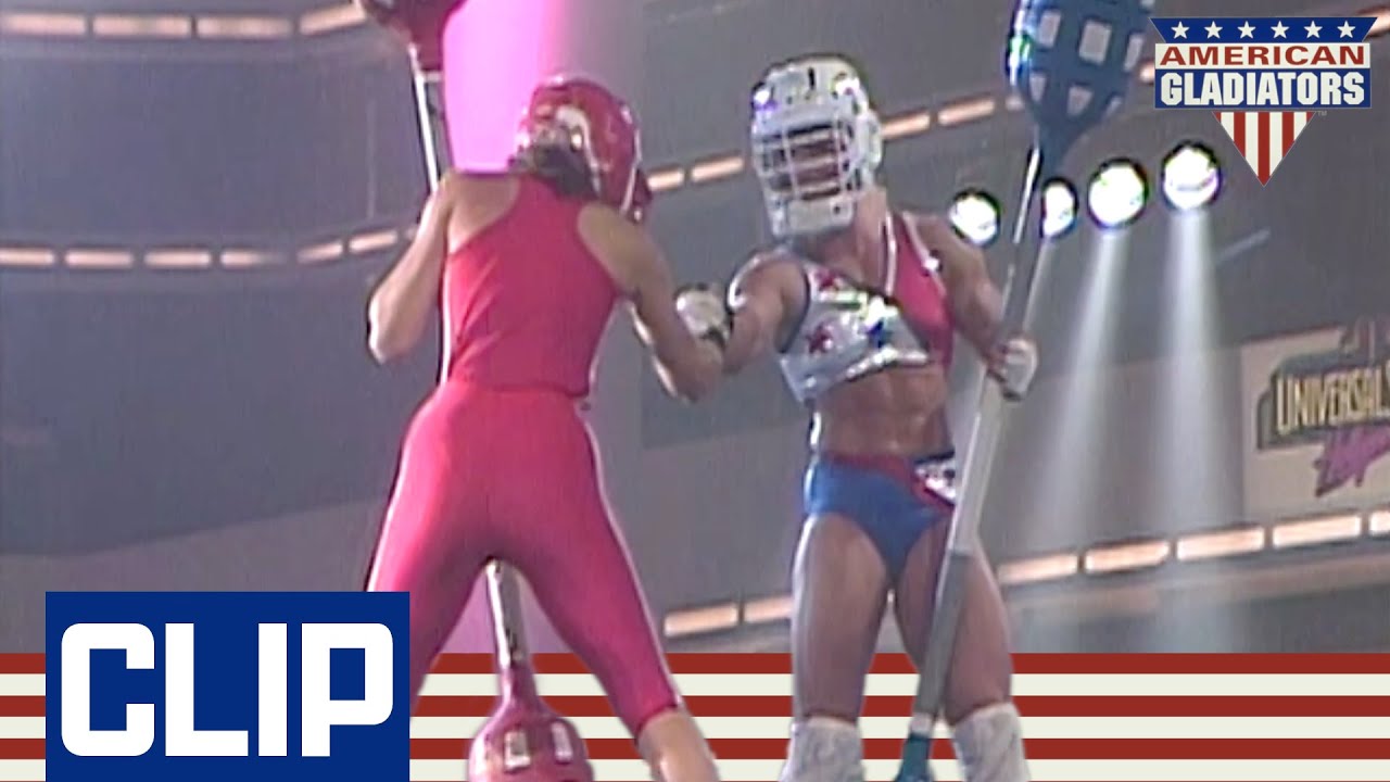 Two Tough Contenders In Women's Joust | American Gladiators