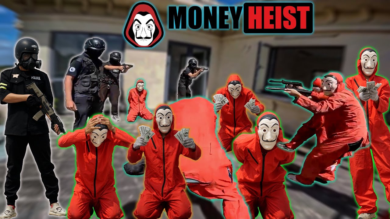 PARKOUR MONEY HEIST! 22  ( bella ciao remix ) POV chese