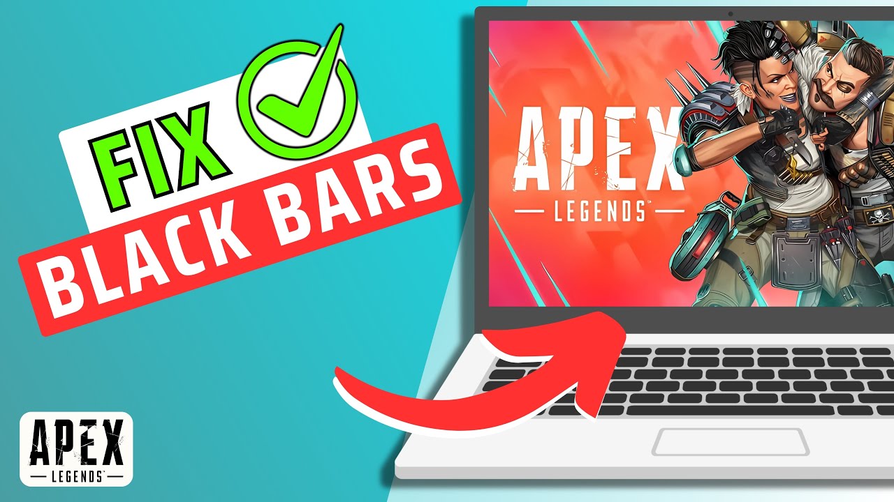 Как исправить чёрные полосы при растянутом разрешении в Apex Legends