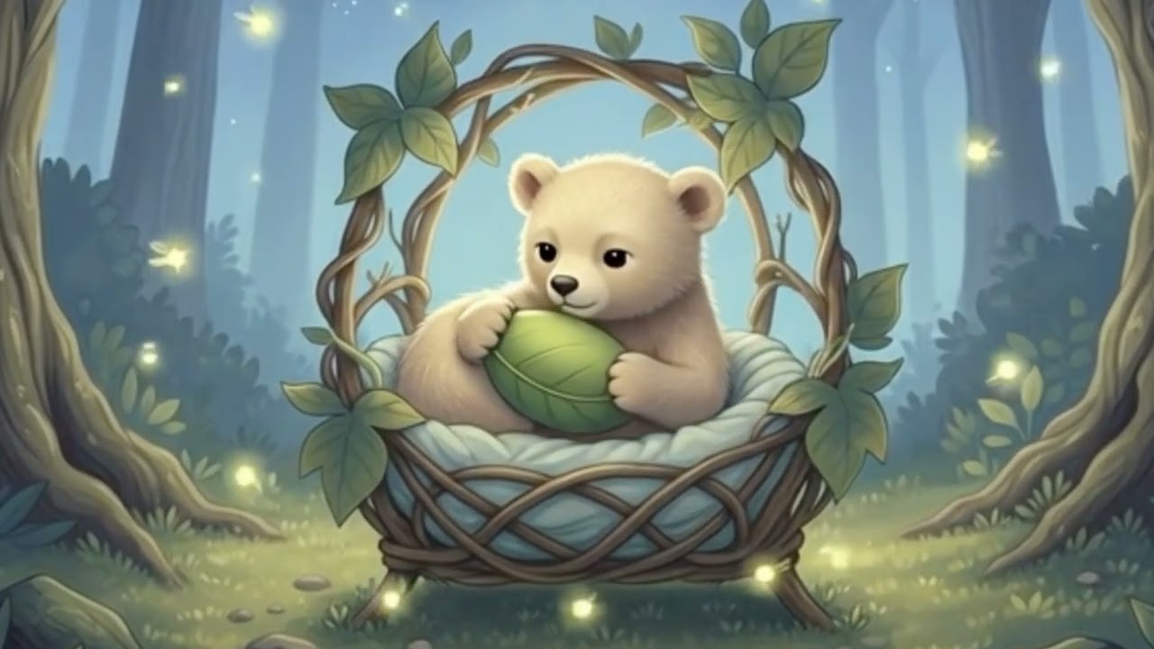 Hush Hush Little Baby Bear! Relaxing and Calming Music for Babies | Sweet Dreams Little Baby Bear 🐻