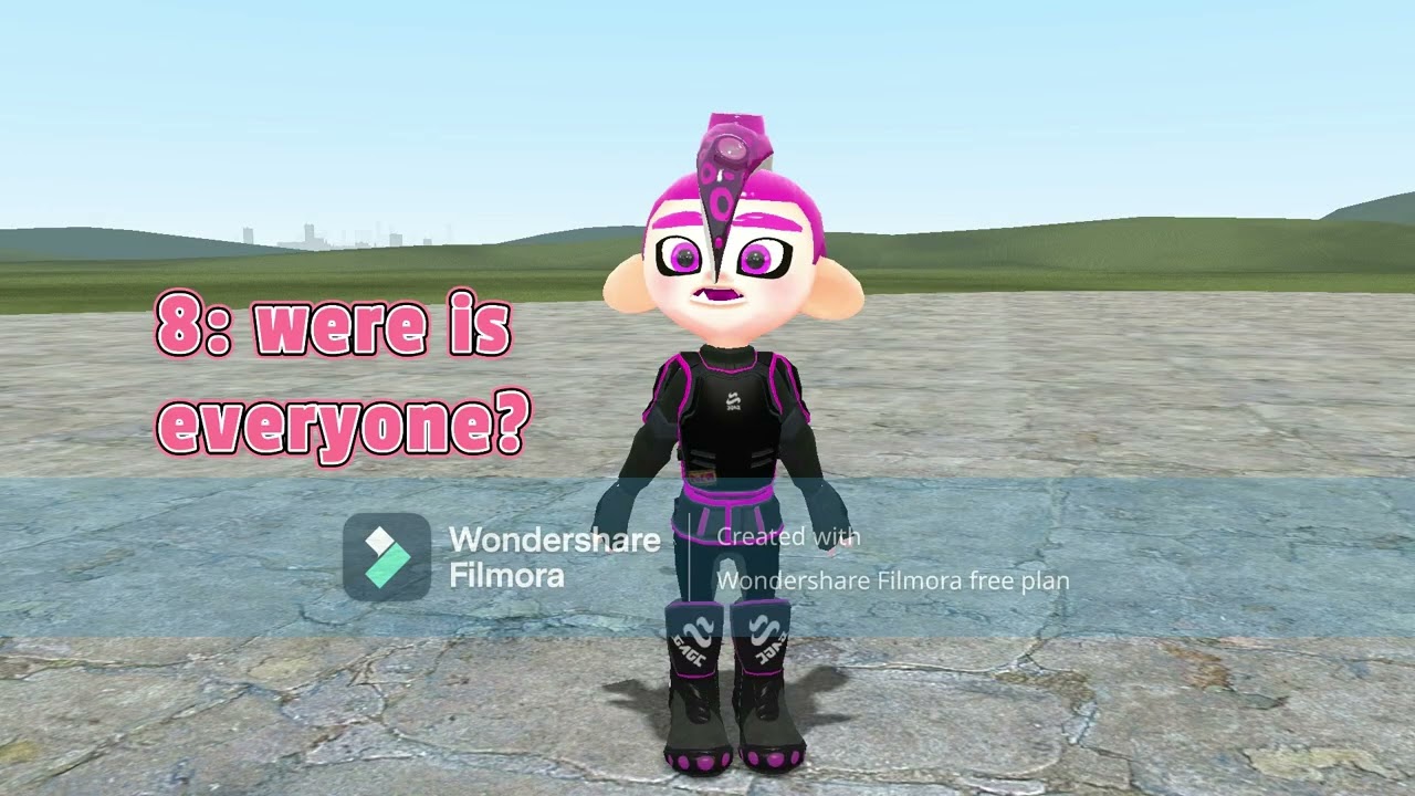 (Gmod splatoon) Agent 8 random day