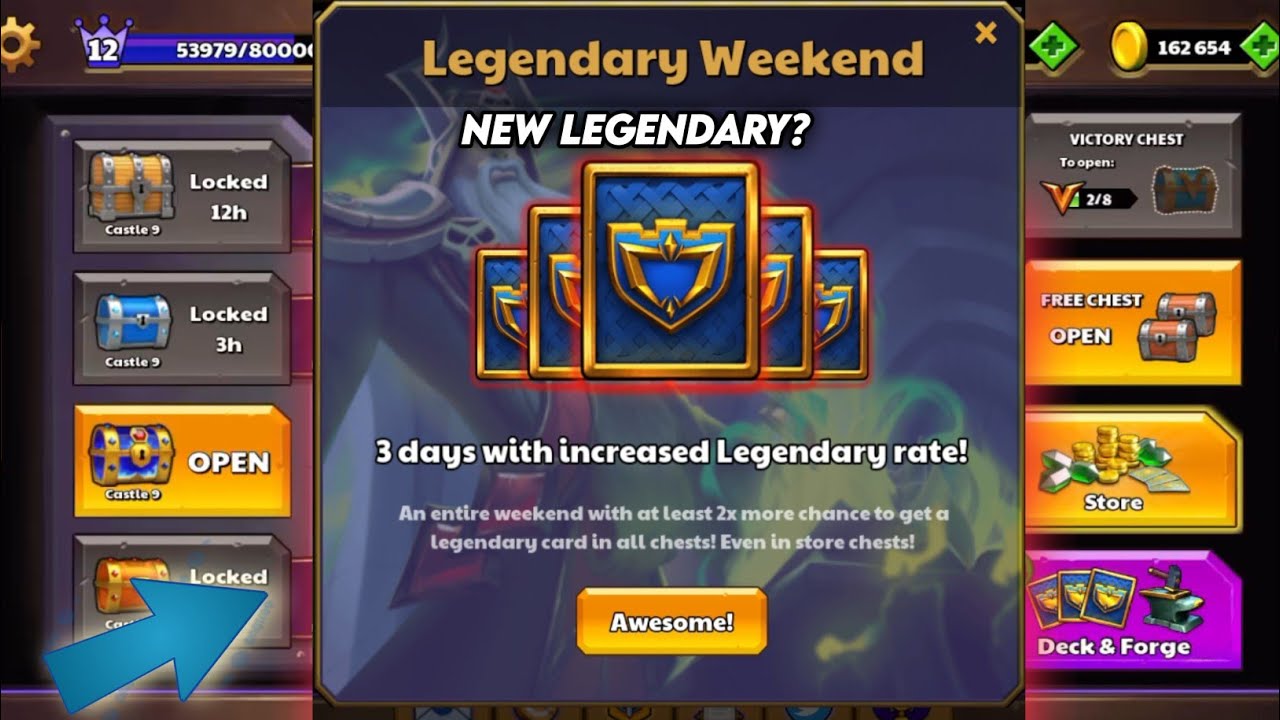 Legendary Weekend! 2× Magical Chest Opening 