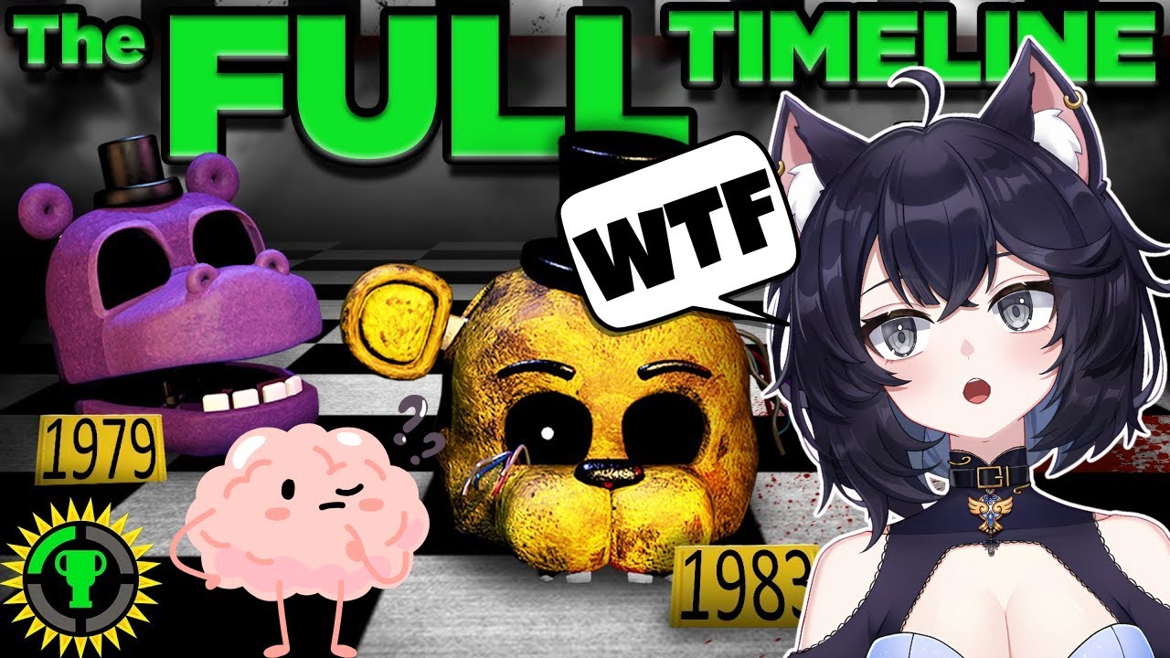 Это ТРЕВОЖНО | Теория игр: FNAF, ОКОНЧАТЕЛЬНАЯ РЕАКЦИЯ на временную шкалу!