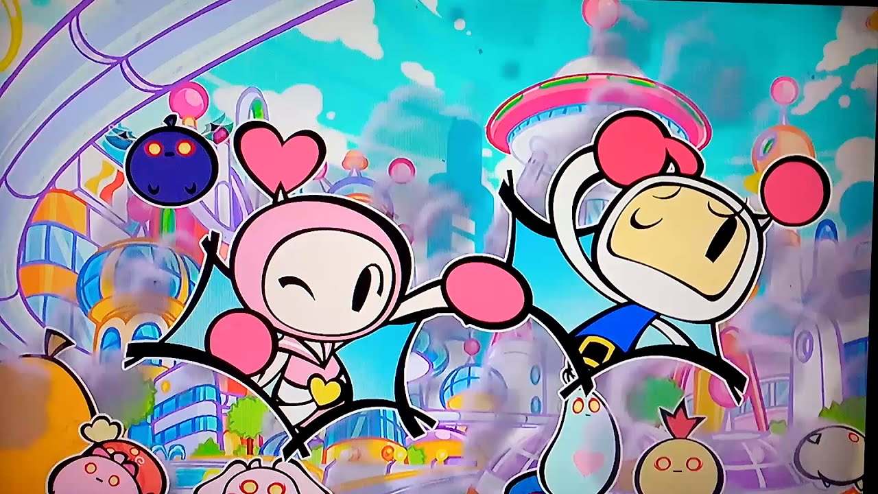 Super Bomberman R (NS): World 7-1, Planet Bomber & The Balloms Rampage!
