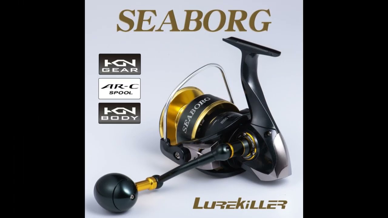 PROMO SEABORG Lurekiller Full Metal Saltwater Spinning Jigging Reel