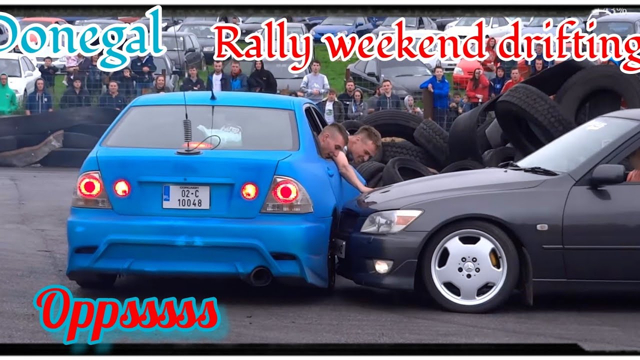 Letterkenny Rally Weekend Drifting #drifting #donuts #carcrash #rally #donegal 