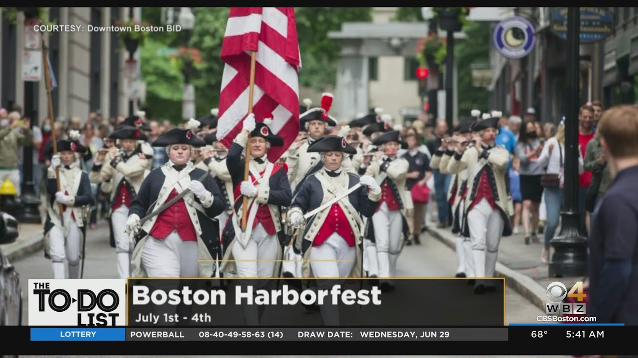 To Do List: Fourth of July festivities, Boston Harborfest, Fit in the Fenway, Boston JerkFest