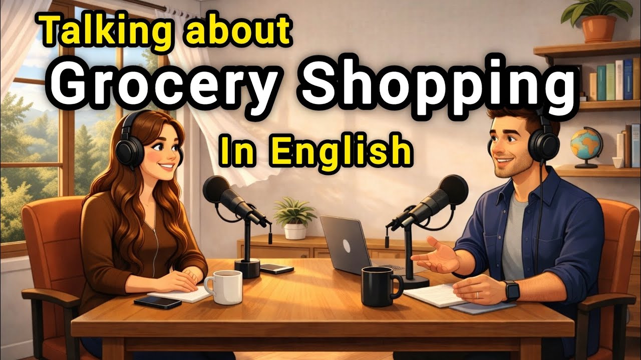 Grocery Shopping in English for Daily Life | Learn English with Real English Conversation Podcast 