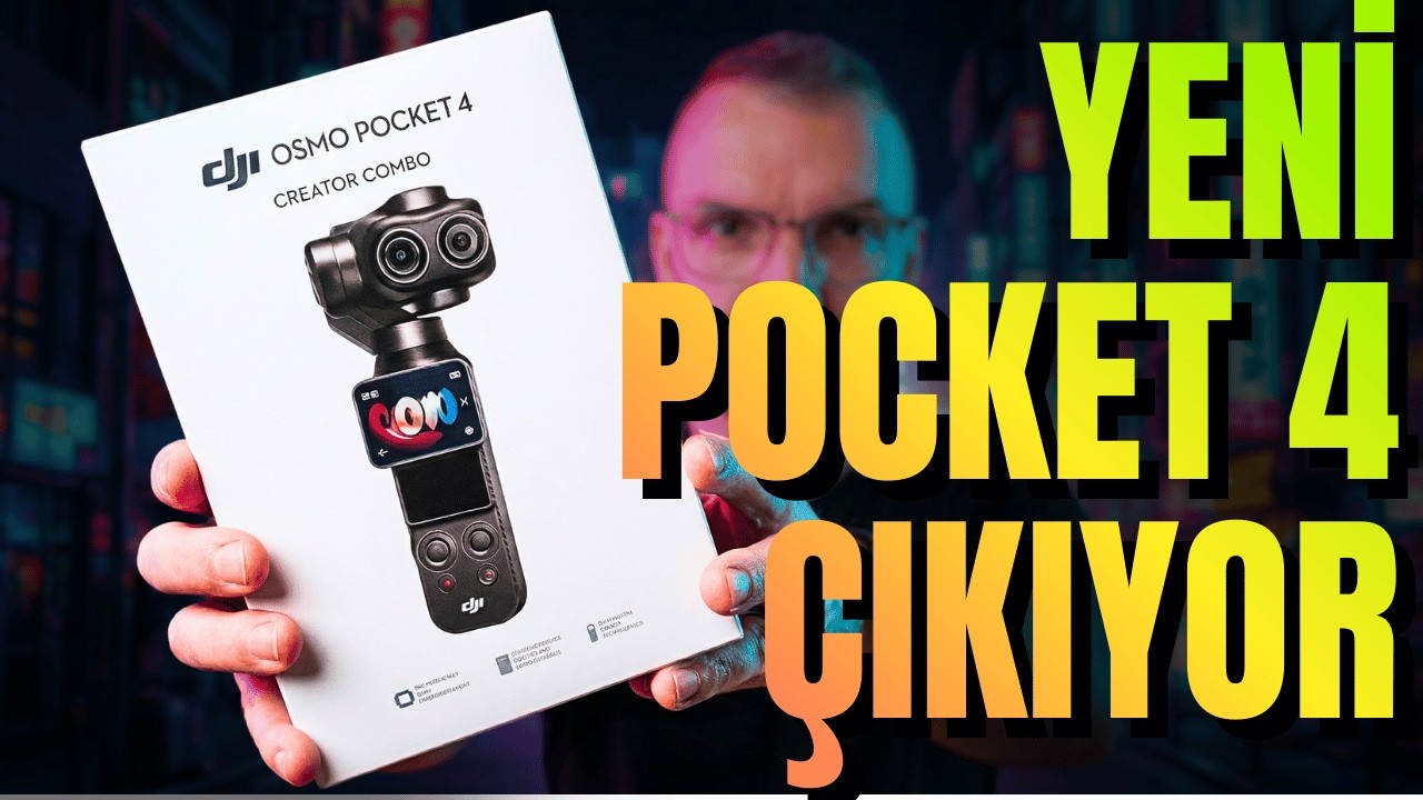 SONUNDA GELDİ Mİ? 🤔 DJI Pocket 4 Hakkında Şok Sızıntılar!
