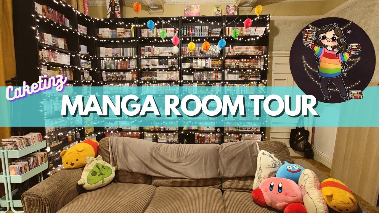 Manga Room Tour ~ Manga, Video Games and my Sofa ✨