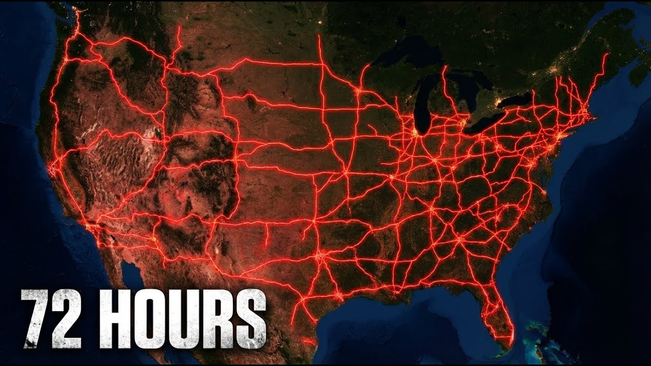 The Day The Trucks Stop: America's 72-Hour Collapse