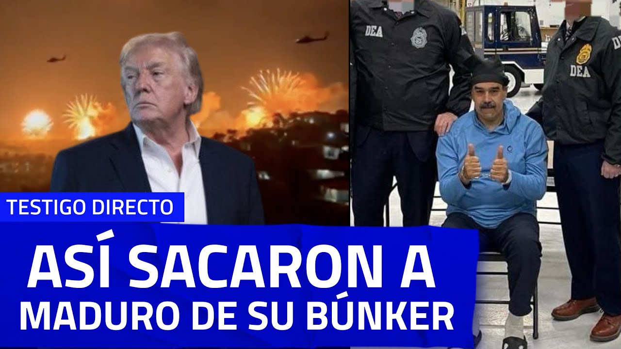 Así cayó Maduro en 47 segundos: la operación militar de EE. UU. que sacudió a toda Venezuela