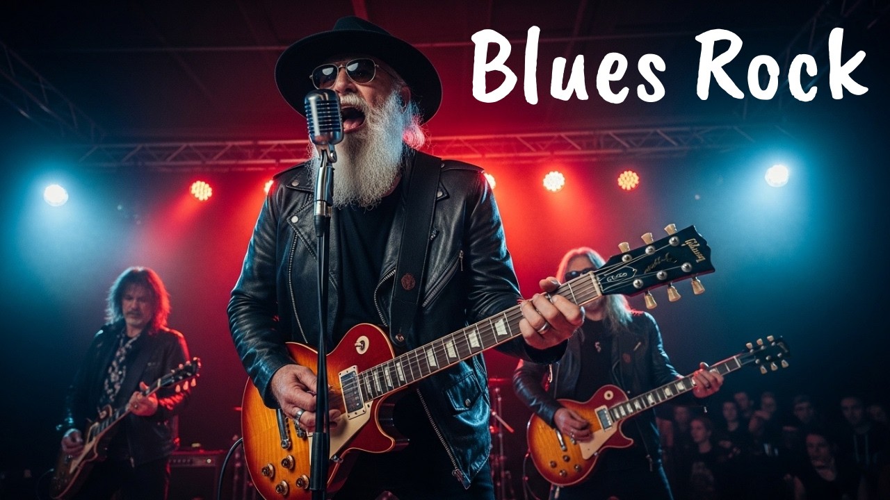 Джими Хендрикс, Эрик Клэптон, SRV, Гэри Мур, ZZ Top 🔥 Классический блюз-рок: вокал и гитарные риф...
