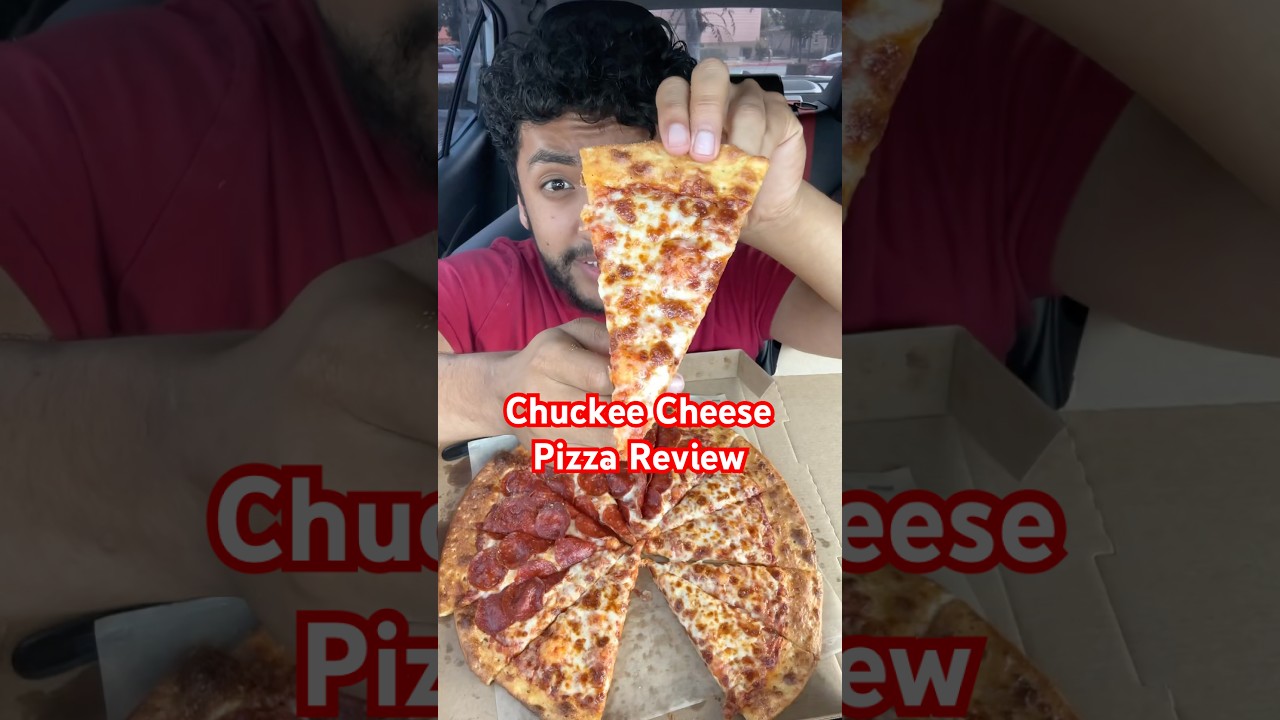 Is Chuckee Cheese Pizza The Worst? #fastfood #fastfoodreview #chuckecheese