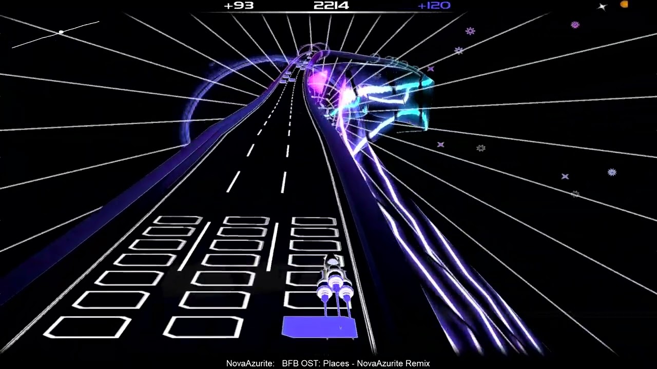 Audiosurf - Places (BFB OST) NovaAzurite Remix