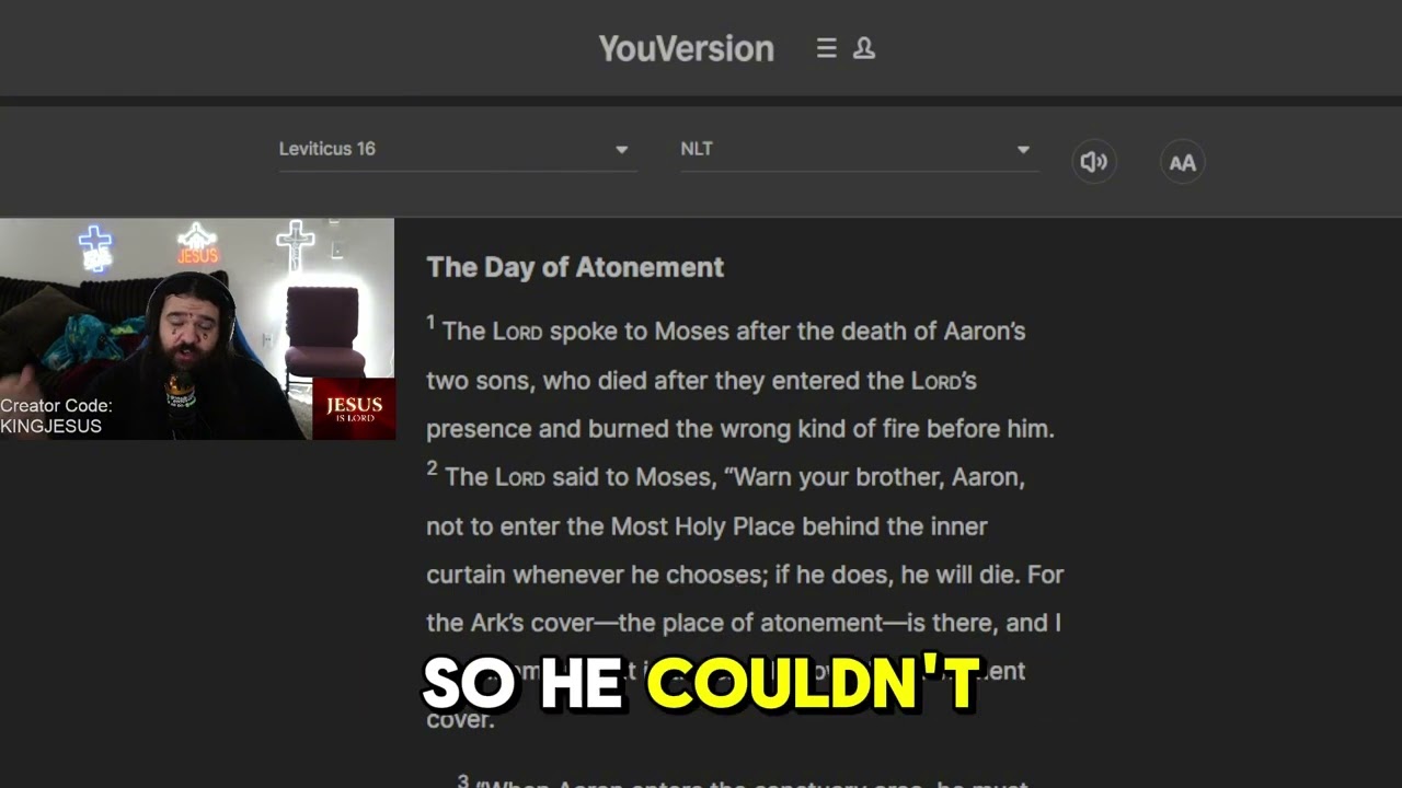Leviticus 16 Reading & Prayers
