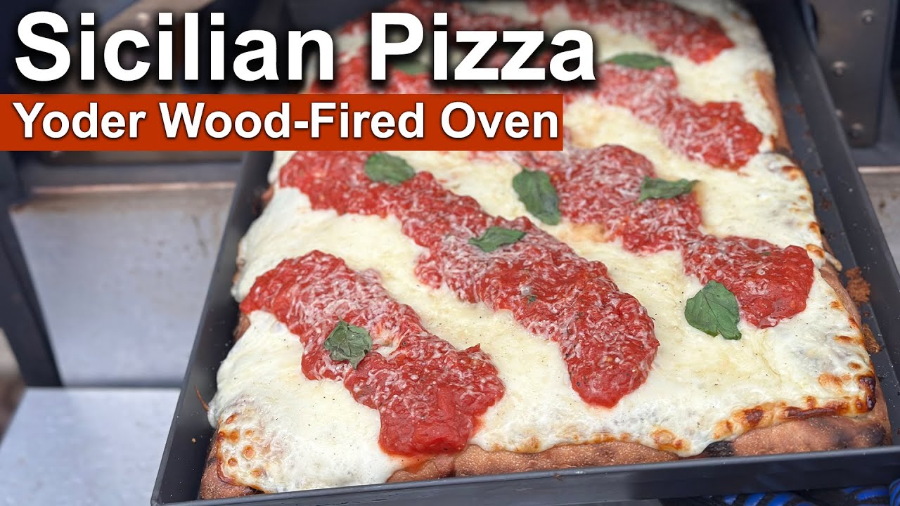 Sicilian Pizza on the Yoder YS640s Pellet Grill Is Amazing!